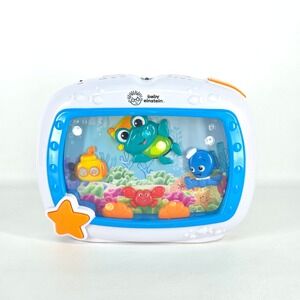 Baby Einstein Sea Dreams Soother Musical Crib Toy Aquarium Tested EUC See VIDEO